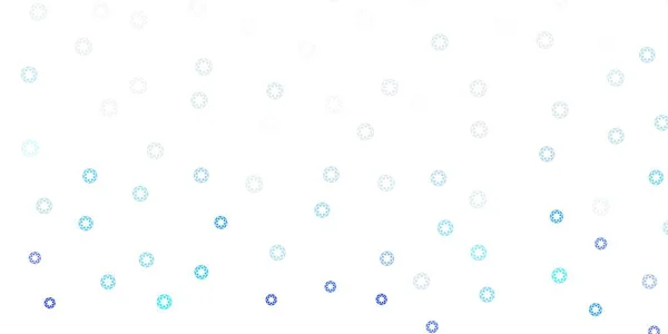 Rosa Chiaro Sfondo Vettoriale Blu Con Macchie Illustrazione Astratta Glitter — Vettoriale Stock