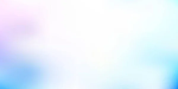 Sfocatura Vettoriale Rosa Chiaro Blu Illustrazione Colorata Con Gradiente Stile — Vettoriale Stock