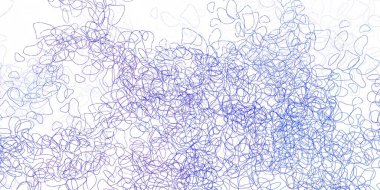 Soyut şekilli açık mavi vektör deseni. Basit gradyan şekilli renkli bir çizim. Cep telefonları için arka plan.