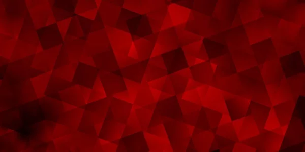 Textura Vectorial Rojo Claro Con Estilo Polivinílico Con Cubos Líneas — Vector de stock