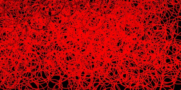 Texture Vettoriale Rosso Scuro Con Forme Memphis Forme Astratte Colorate — Vettoriale Stock