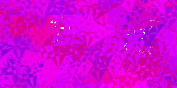Disposition Vectorielle Rouge Clair Jaune Avec Des Formes Triangulaires Illustration — Image vectorielle