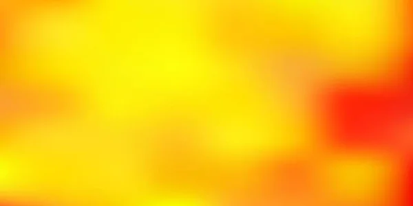 Tata Letak Vektor Oranye Terang Kabur Ilustrasi Penuh Warna Abstrak - Stok Vektor