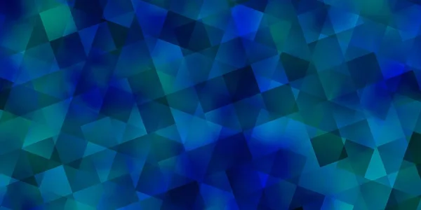 Diseño Vectorial Azul Claro Con Rectángulos Triángulos Ilustración Abstracta Brillante — Vector de stock