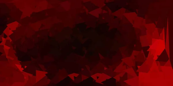 Тёмно Оранжевый Вектор Абстрактного Треугольника Новая Красочная Иллюстрация Формами Градиентных — стоковый вектор