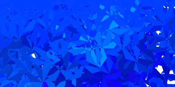 Dunkelrosa Blaue Vektor Poly Dreieck Textur Dekorative Bunte Illustration Mit — Stockvektor
