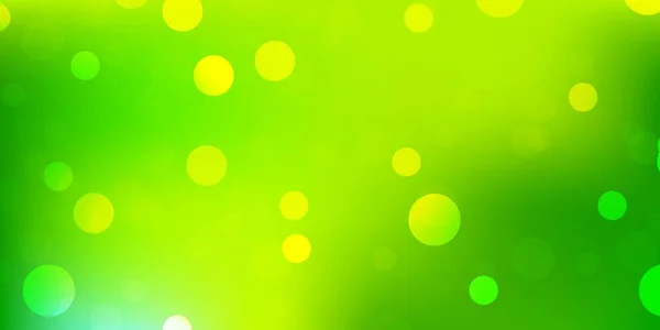 Light Green Yellow Vector Texture Memphis Shapes 추상적 방법으로 형태를 — 스톡 벡터