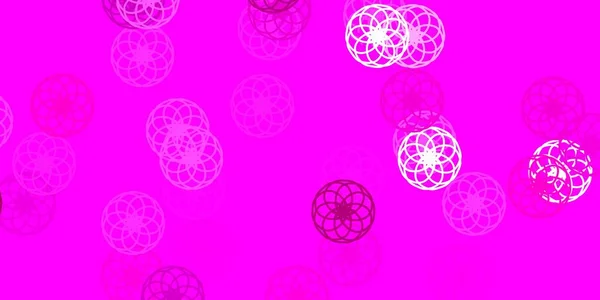 Licht Roze Vector Achtergrond Met Vlekken Glitter Abstracte Illustratie Met — Stockvector