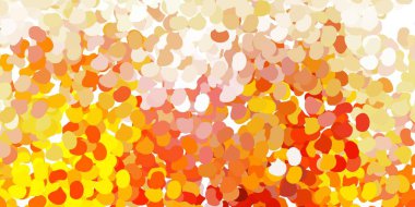 Soyut şekilli açık sarı vektör deseni. Basit bir şekilde gradyan olan renkli soyut biçimler. Web siteniz için basit illüstrasyon.