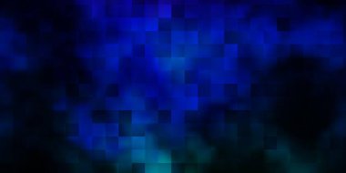 Kare biçiminde koyu renkli vektör deseni. Renkli dikdörtgenlerle soyut gradyan çizimi. İniş sayfası için modern şablon.