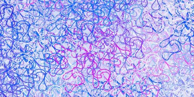 Açık mavi, kırmızı çizgili vektör şablonu. Yaylı basit bir şekilde gradyan çizimi. Reklamlar ve reklamlar için desen.