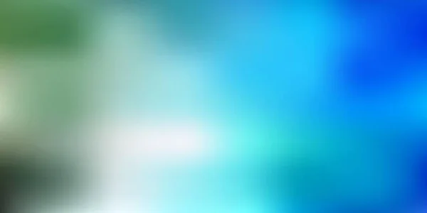Светло Синий Желтый Вектор Размытость Компоновки Цветная Размытая Иллюстрация Стиле — стоковый вектор