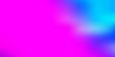 Açık pembe, mavi vektör bulanık şablonu. Görüntü stili ve gradyan ile soyut renkli resimleme. Uygulamalar için tasarımınız.