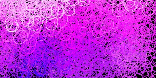 Темно Фиолетовый Векторный Шаблон Абстрактными Формами Иллюстрация Красочными Формами Абстрактном — стоковый вектор