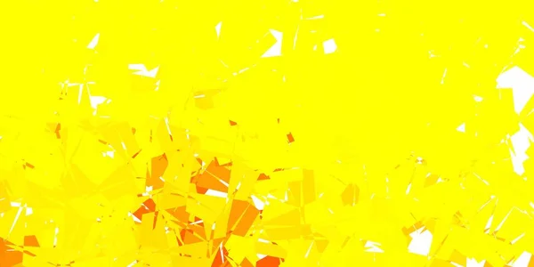Luz Amarelo Vetor Gradiente Polígono Textura Ilustração Colorida Decorativa Com — Vetor de Stock
