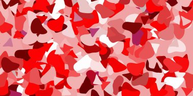 Rastgele şekilli hafif turuncu vektör arkaplanı. Soyut tarzda renkli şekilli bir illüstrasyon. Cep telefonları için arka plan.