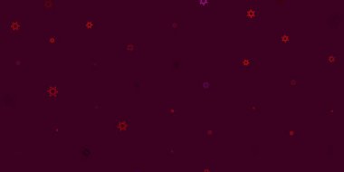 Açık pembe, hastalık sembollü kırmızı vektör dokusu. Biyolojik değişim şekilli soyut çizimler. Sağlık korunması için duvar kağıdı.