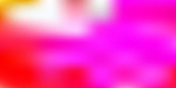 Светло Розовый Желтый Оттенок Красочная Градиентная Абстрактная Иллюстрация Стиле Размытия — стоковый вектор