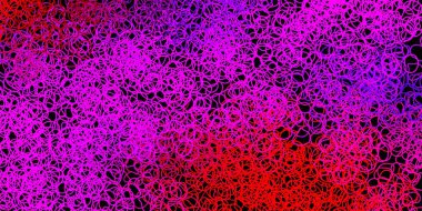 Kaotik şekilli koyu pembe, kırmızı vektör arkaplan. Soyut tarzda renkli şekilli bir illüstrasyon. Cep telefonları için arka plan.