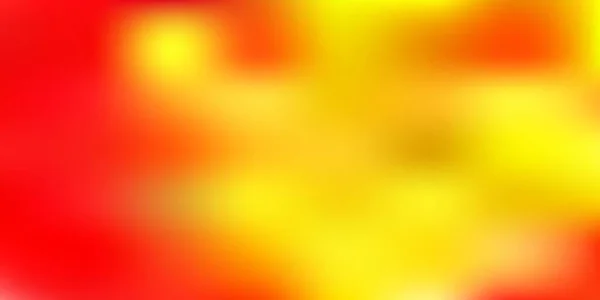 Hellrosa Gelber Vektor Verschwommene Textur Bunte Farbverläufe Abstrakte Illustration Unscharfen — Stockvektor