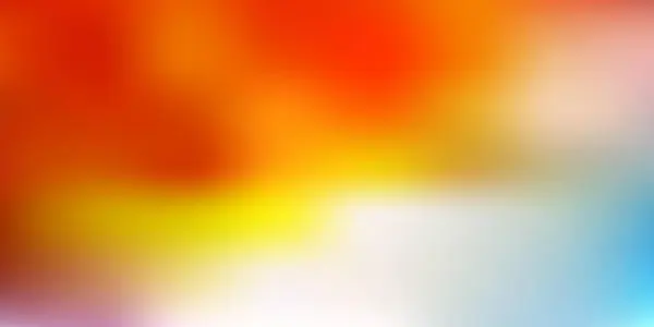 Lyseblå Gul Vektor Sløring Tekstur Farverig Gradient Abstrakt Illustration Sløret – Stock-vektor
