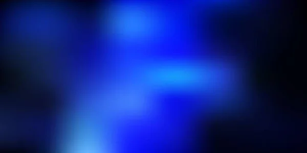 濃い青のベクトルが背景をぼかす 抽象的なスタイルでカラフルなぼかしイラストを輝いています 携帯電話の背景 — ストックベクタ