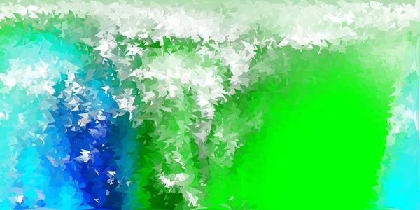 Koyu Renkli Vektör Üçgeni Mozaik Zemin Üçgenli Çokgen Biçiminde Gradyan — Stok Vektör