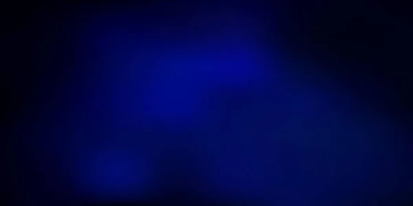 Koyu Mavi Vektör Bulanık Çizimi Görüntü Tarzında Renkli Soyut Bir — Stok Vektör