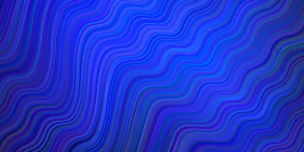 Темный Синий Векторный Фон Мокрыми Линиями Геометрическая Иллюстрация Абстрактном Стиле — стоковый вектор