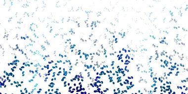 Kaotik şekilli açık mavi vektör arkaplanı. Soyut tarzda, gradyan formlarda basit tasarım. İşiniz için akıllı tasarım.