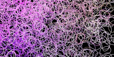 Koyu pembe, soyut şekilli yeşil vektör deseni. Soyut tarzda, gradyan formlarda basit tasarım. Cep telefonları için arka plan.