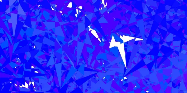 Lichtgrijze Vectorlay Out Met Driehoekvormen Illustratie Met Abstracte Kleurrijke Driehoekige — Stockvector