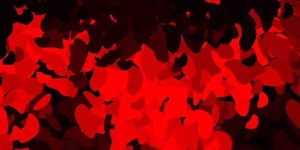Σκούρο Κόκκινο Διάνυσμα Φόντο Τυχαία Σχήματα Σύγχρονη Αφηρημένη Απεικόνιση Κλίση — Διανυσματικό Αρχείο