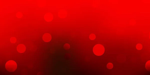 Dunkelgrünes Rotes Vektormuster Mit Abstrakten Formen Bunte Illustration Mit Einfachen — Stockvektor