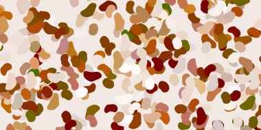 Açık yeşil, soyut şekilli sarı vektör deseni. Soyut tarzda renkli şekilli bir illüstrasyon. Cep telefonları için arka plan.