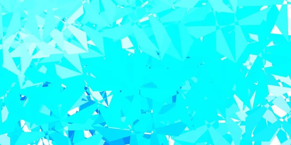 Hellblauer Vektor Abstraktes Dreieck Hintergrund Verlaufsdarstellung Polygonalen Stil Mit Dreiecken — Stockvektor