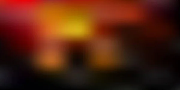 Oranye Gelap Vektor Gradien Blur Layout Ilustrasi Abstrak Berwarna Dengan - Stok Vektor
