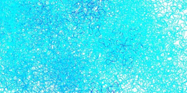 Kıvrımlı açık mavi vektör şablonu. Eğimli renkli geometrik örnekler var. Posterleriniz ve afişleriniz için en iyi tasarım.