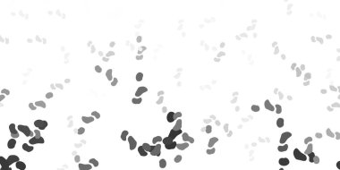 Kaotik şekilli açık gri vektör arkaplanı. Basit gradyan şekilli renkli bir çizim. Duvar kağıdı seti için zarif tasarım.