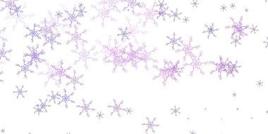 Bükülmüş çizgileri olan açık mor vektör arkaplanı. Renkli çizimler, kıvrımlardan oluşur. Terfileriniz için akıllı tasarım.