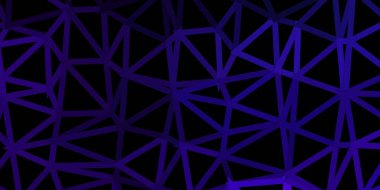 Koyu mor vektör soyut üçgen şablon. Kırık camlar ve üçgenler. Web siteleri için akıllı desen.