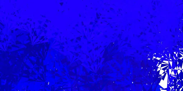 Темно Розовый Синий Векторный Задник Треугольниками Линиями Выдающаяся Абстрактная Иллюстрация — стоковый вектор