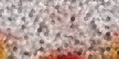 Soyut şekilli açık kırmızı vektör deseni. Soyut tarzda renkli şekilli bir illüstrasyon. Web siteniz için basit illüstrasyon.