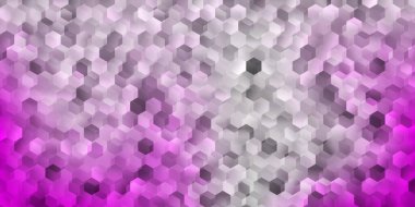 Soyut şekilli açık pembe vektör şablonu. Soyut tarzda, gradyan formlarda basit tasarım. Web siteniz için basit illüstrasyon.