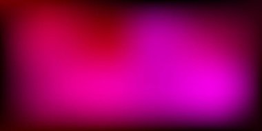Koyu pembe vektör eğimli bulanık desen. Görüntü stili ve gradyan ile soyut renkli resimleme. Çok amaçlı uygulama tasarımı.