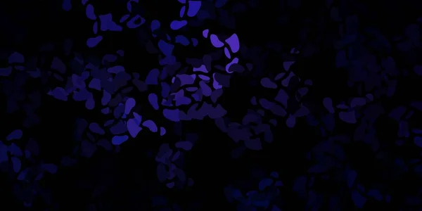 Modèle Vectoriel Violet Foncé Avec Des Formes Abstraites Formes Abstraites — Image vectorielle