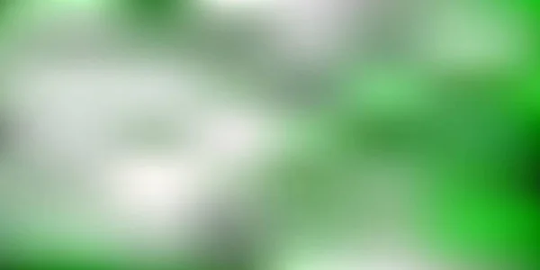 Светло Зеленый Векторный Размытый Фон Размытая Красочная Иллюстрация Совершенно Новом — стоковый вектор