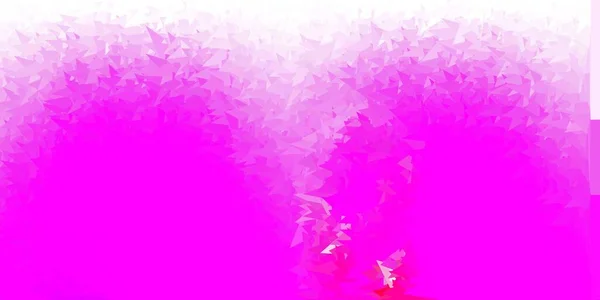 Disposition Polygonale Violet Clair Gradient Vectoriel Rose Illustration Abstraite Colorée — Image vectorielle