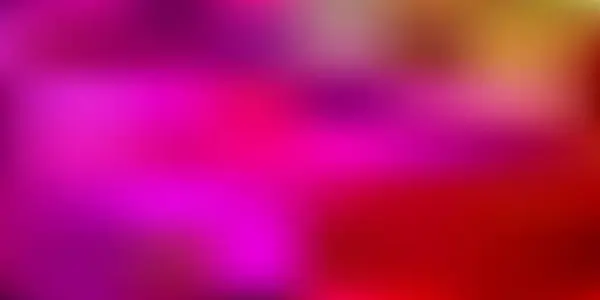 Светло Розовый Желтый Векторный Рисунок Размытости Красочная Градиентная Абстрактная Иллюстрация — стоковый вектор