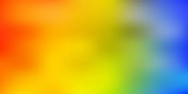 Ανοιχτό Μπλε Κίτρινο Διάνυσμα Θολό Πρότυπο Πολύχρωμη Αφηρημένη Απεικόνιση Διαβάθμιση — Διανυσματικό Αρχείο